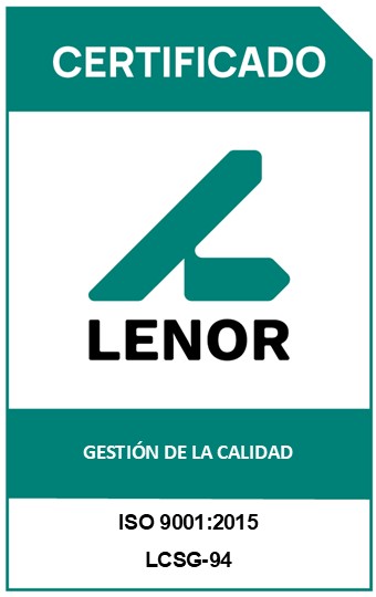 Certificación ISO 9001:2015 Lenor